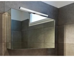 Aplica LED pentru oglindă de baie LED/12W/230V 59,5 cm IP44 neagră