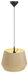 Nordlux - Lampă suspendată pe cablu DICTE, 1xE27/60W/230V, Ø40 cm, bej
