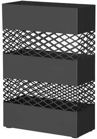 Suport Umbrela Fence Black, 28 x 12 x 41 cm