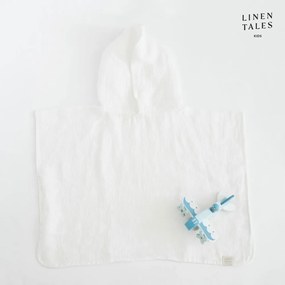 Halat pentru copii 2-4 ani alb din in – Linen Tales