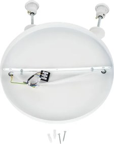 Brilagi - Lustră suspendată pe cablu WABI SABI, 2xE27/40W/230V, Ø 45 cm, albă