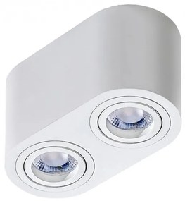 Spot aplicat tavan/plafon stil modern Brant 2 alb