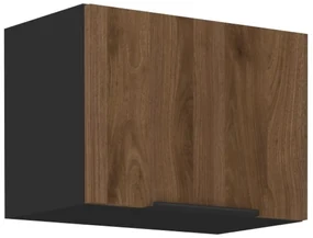 Dulap superior de bucătărie Monzesa 50 GU 36 1F (nuc okapi + negru) . 1096957