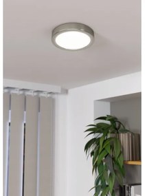 Eglo 900583 - Plafonieră LED reglabilă FUEVA, LED/11W/230V, crom