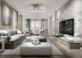 Lustra suspendata design decorativ RECINTO MYMOD080CL-06CH