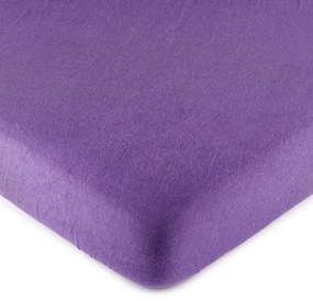 Cearşaf 4Home jersey, violet, mov, 140 x 200 cm