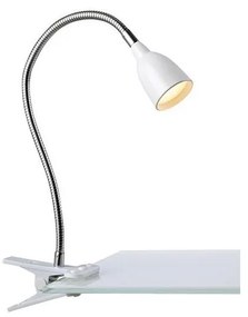 Lampă de masă LED cu clemă Markslöjd 106091 TULIP LED/3W/230V albă