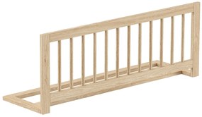 Pat Casă Forrest Beech 90x200 cm, pentru Camera Copii, din Lemn de Fag, cu Sertar, Protecție Suplimentară și Set Textil – Vipack