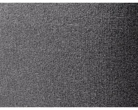 Pat matrimonial gri antracit tapițat cu spațiu de depozitare cu somieră 160x200 cm Primo – Meise Möbel