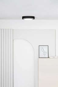 Plafoniera LED baie design slim IP44 VUK negru