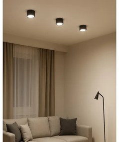 Spot LED 5W, 230V, 3000/4000/6400K, Ø 7,5 cm, negru