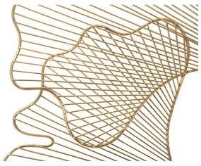 Decorațiune de perete din metal 79x68 cm Leaf – Mauro Ferretti