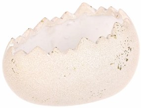 Vase de ceramică pentru flori Coajă orizontală, 17x 13 x 9 cm