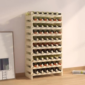 Suport de vinuri, 65x29x112 cm, lemn masiv de pin