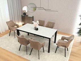 Scaun Carl (bej + negru). 1111015