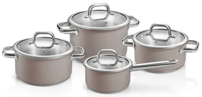 Tescoma Set de vase DELIGHT Taupe, 8 piese