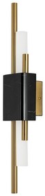 Aplica de perete LED design modern Marble, negru