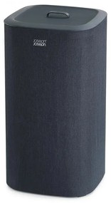 Cos pentru rufe Joseph Joseph 50002, 60 L, Manere, 2 compartimente, Negru