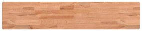 356024 vidaXL Raft de perete, 100x20x1,5 cm, lemn masiv de fag