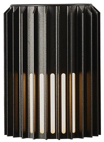 Aplica de perete exterior design nordic IP54 Aludra seaside negru