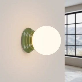 Sollux SL.1894 - Aplica de perete pentru baie ZORI, 1xG9/8W/230V, IP44, verde