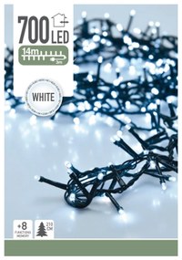 Instalaţie pom de Crăciun Twinkle, alb , 700 LED, 14 m