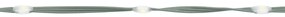 Brad de Craciun pe catarg, 500 LED-uri, alb rece, 300 cm Alb rece, 300 x 100 cm, Becuri LED in forma zigzag, 1