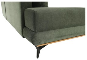 Canapea, verde, model dreapta, SELBY