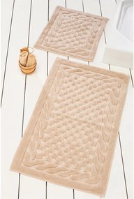 Set 2 covorașe de baie Alessia Bambi Beige