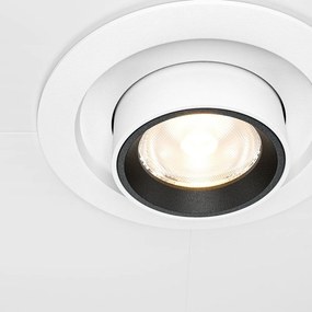 Spot LED incastrabil rotativ retractabil Hidden alb