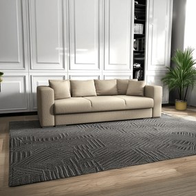 Canapea extensibilă dumonde cu ladă de depozitare si sezut confortabil din spuma high-density, Gloria Enjoy Camel 240x100 cm