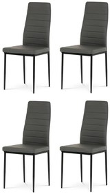 Set de scaune de sufragerie DCL-372 GREY, 4 buc.