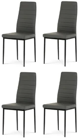 Set de scaune de sufragerie DCL-372 GREY, 4 buc.