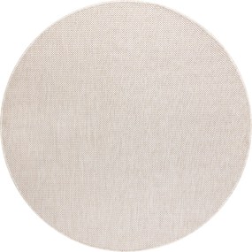 Covor SISAL SION cerc A5165A Melanj țesute plate ecru / cremă