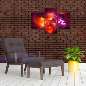 Tabloul cu abstracțiune modernă (90x60 cm)