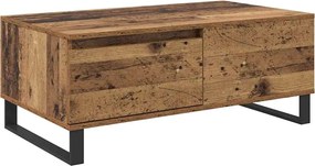 vidaXL Masă de cafea Lemn Vechi 90 x 50 x 36,5 cm Lemn compozit