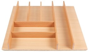 Organizator de tacâmuri în culoare naturală 48 x 47 cm Wood Line – Elletipi