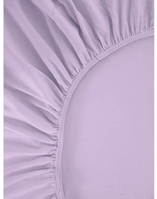 Cearsaf din jersey ALVORA 180x200 cm mov