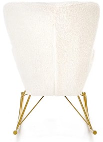 Scaun balansoar Liberto, crem