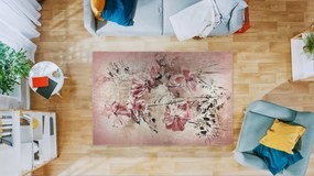 Covor, Mu150, 120x180 cm, Roz pudra