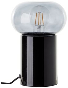 Lampă de masă Brilliant KNUT 1xE27/25W/230V negru/transparent
