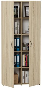 Raft pentru dulap de birou MODERN B-80-2D - diverse modele de culori Alb