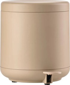 Coș de gunoi bej cu pedală 4 l Ume – Zone