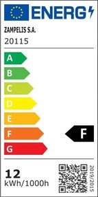 Aplica LED de perete design modern Laut auriu