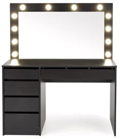 Masă de toaletă AMORIO neagră