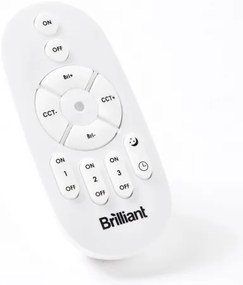 Brilliant - Plafonieră LED dimmabilă TUCO, LED/33W/230V, Ø 50 cm, neagră