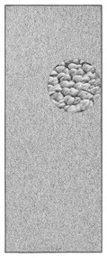 Covor tip traversă gri 80x300 cm Wolly – BT Carpet