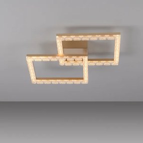 JUST LIGHT. 14732-60 - Plafonieră LED GLITRA LED/17,5W/230V aurie