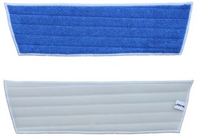Mop cu velcro Economy, 45 cm - microfibra, albastru