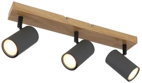 Spot ROBBY 3xGU10/35W/230V gri/maro Globo 57911-3G